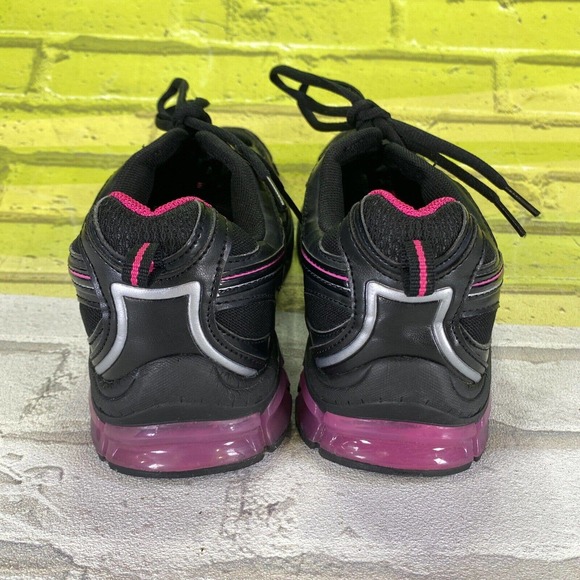 Women's Danskin Now Chaser Athletics Shoes Size 9W Black Pink Silver EUC - Picture 6 of 10